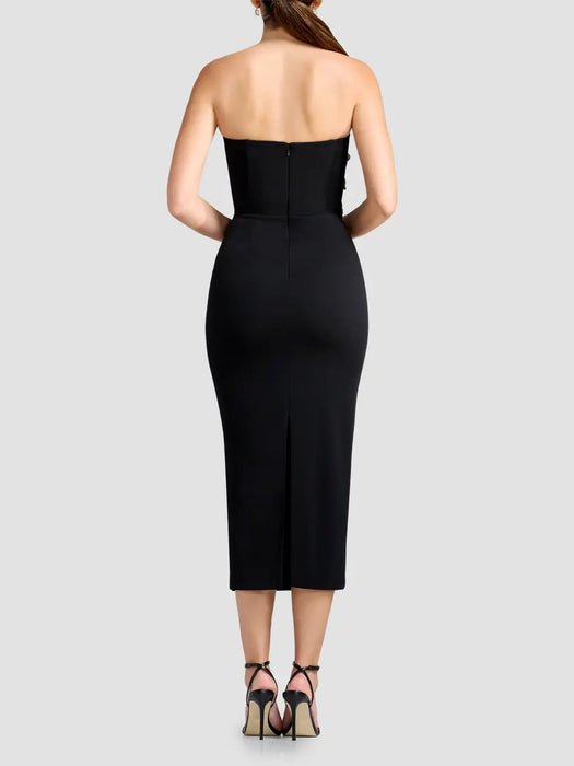Shailene Strapless Midi Dress