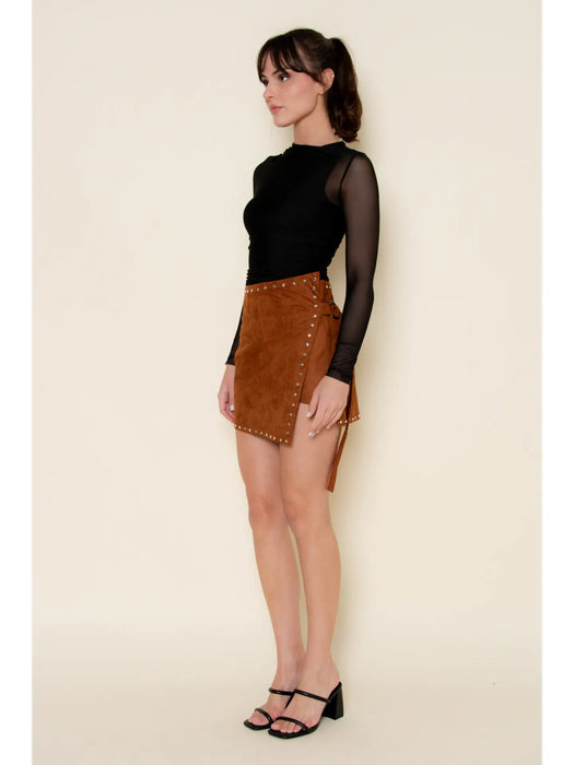 Asymmetric Shirred Bodysuit