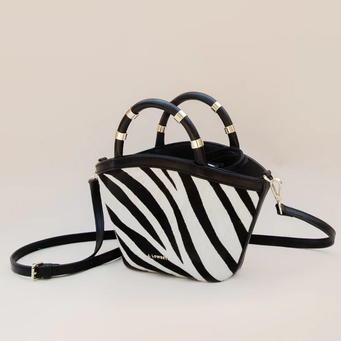 Mini Tote in Zebra