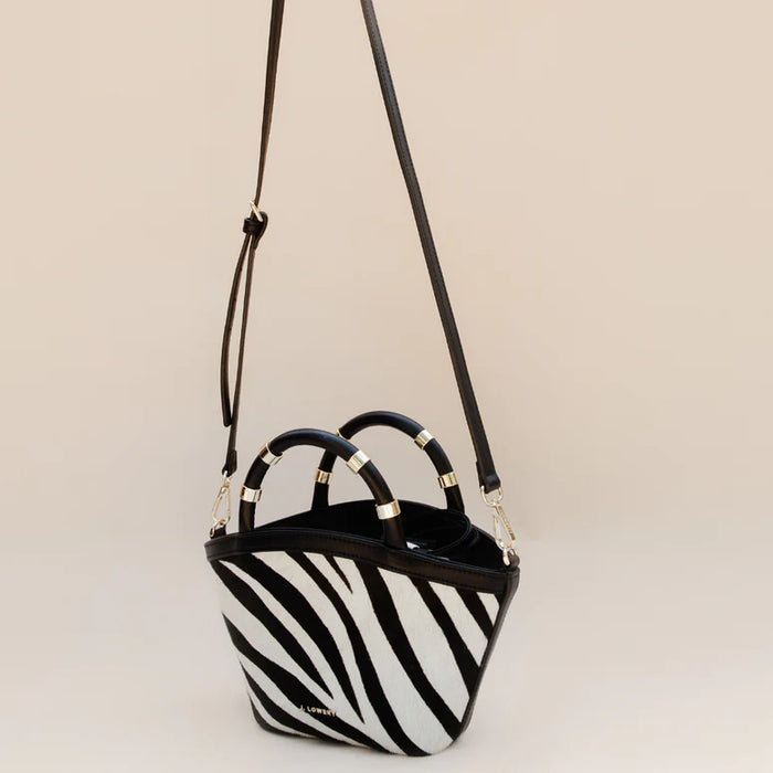 Mini Tote in Zebra
