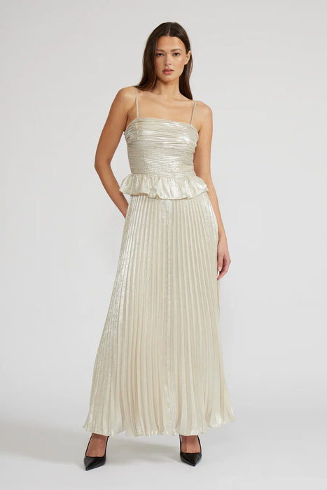 Clementina Peplum Dress