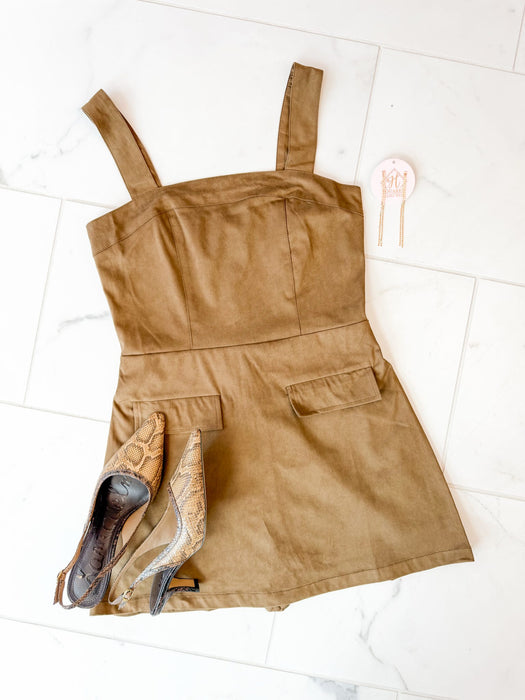 Hennie Suede Dress