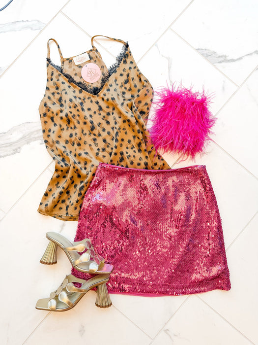 Sadie Stretch Sequin Mini