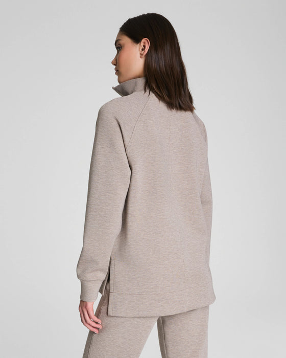 AirEssentials Brushed Half Zip Tunic