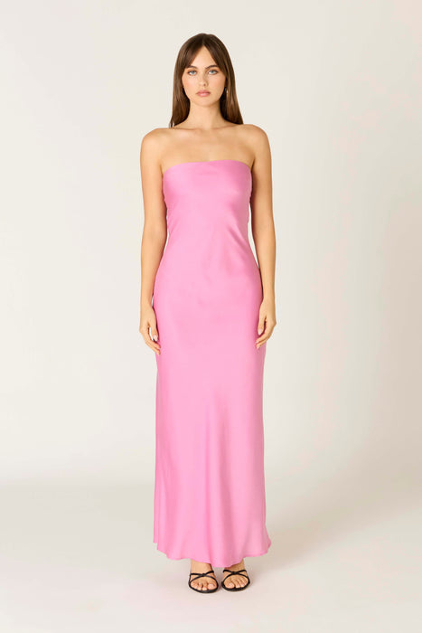 Strapless Tie Back Maxi