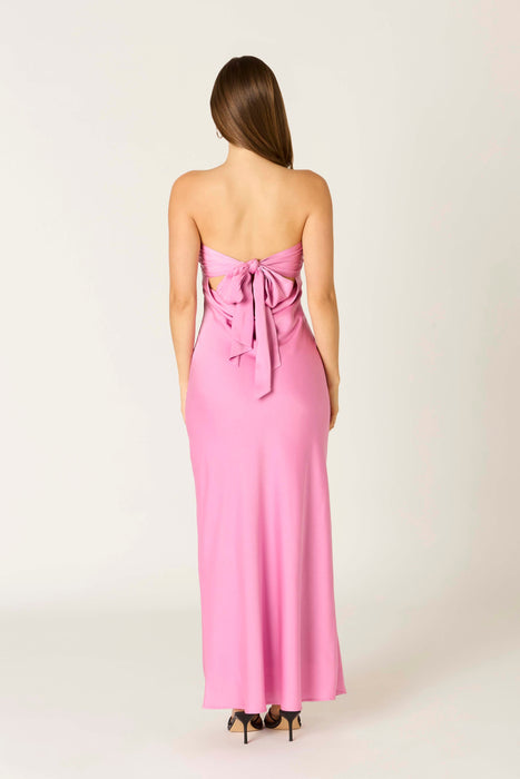 Strapless Tie Back Maxi