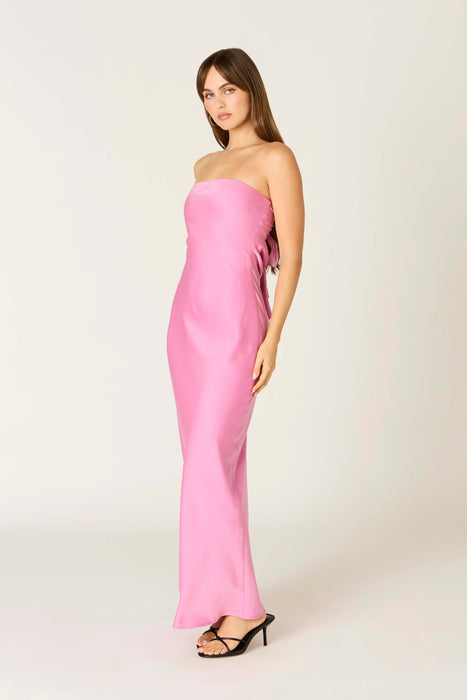 Strapless Tie Back Maxi