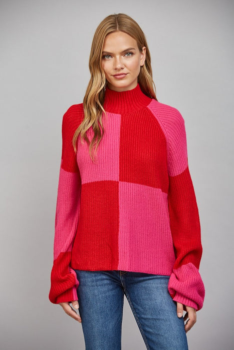 Patchwork Colorblock Sweater