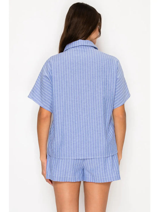 Nautical Stripe Shorts