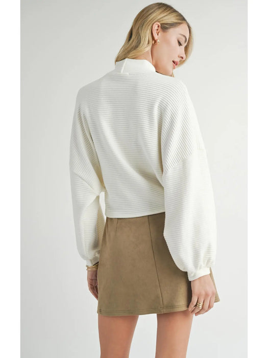 On A Stroll Dolman Sleeve Top