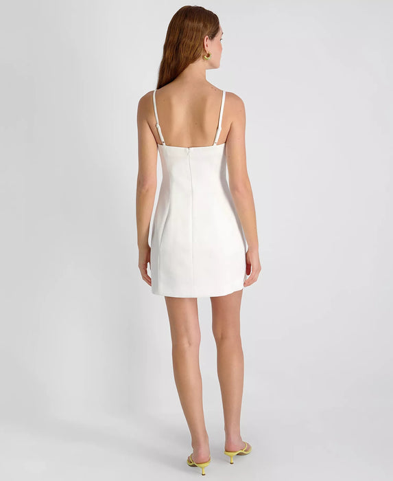 York Satin Mini Dress