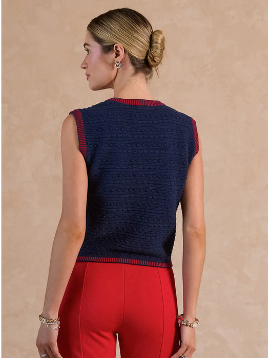 U Neck Sweater Vest