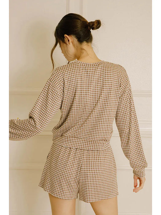 Gingham Short Set