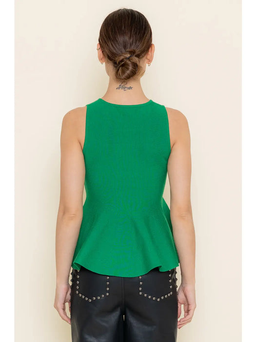 Peplum Knit Top