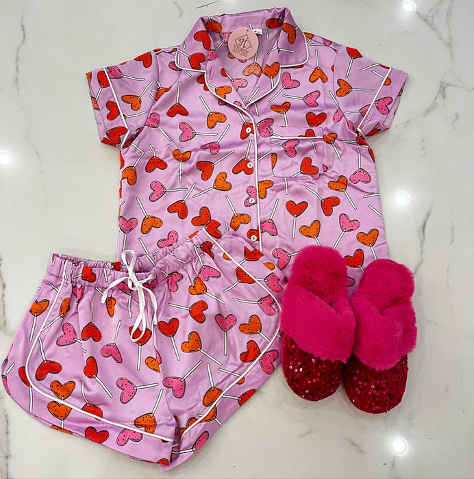 Heart Sucker PJ Set