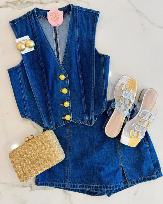 Denim Vest