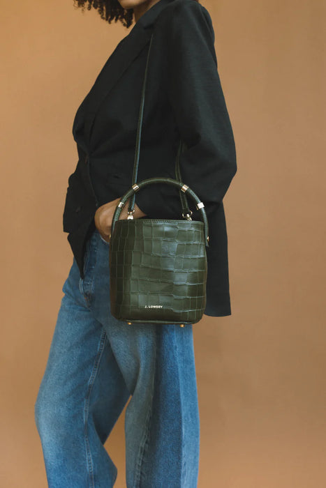 Max Mini in Green Croc