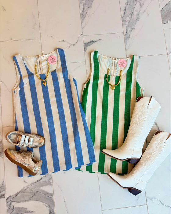 Stripe Shift Dress