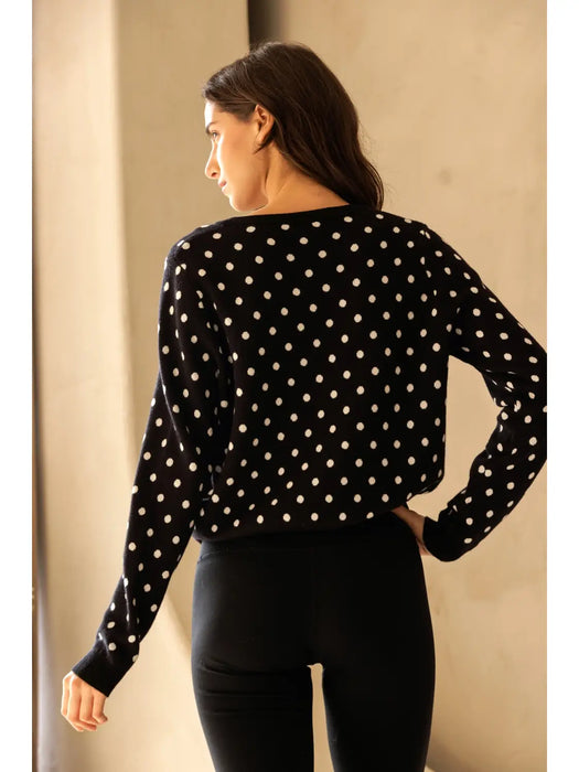 Polka Dot Cardigan