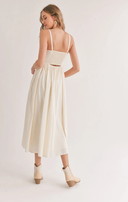 Cut Out Midi Dress