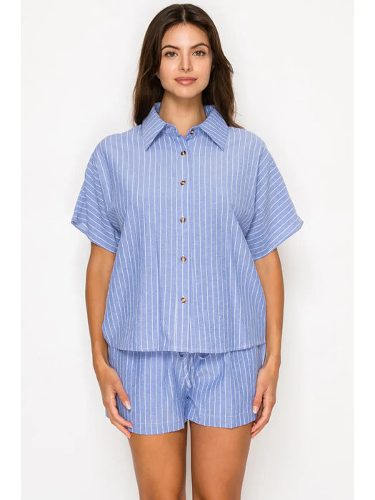 Nautical Stripe Shorts