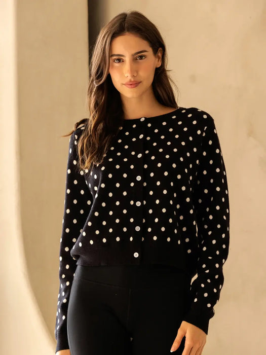 Polka Dot Cardigan