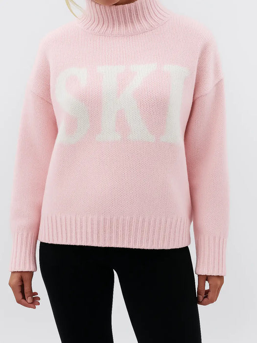 High Neck Ski Sweater