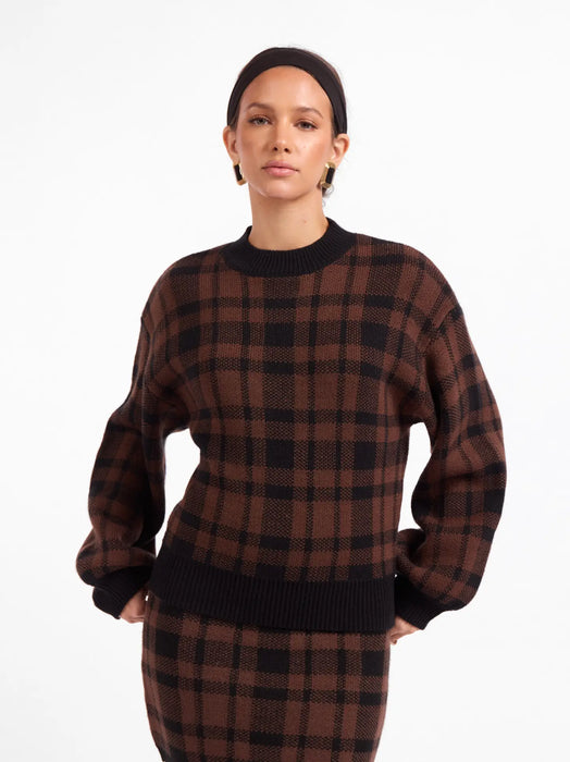 Cameron Plaid Sweater
