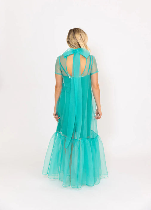 Organza Bow Maxi