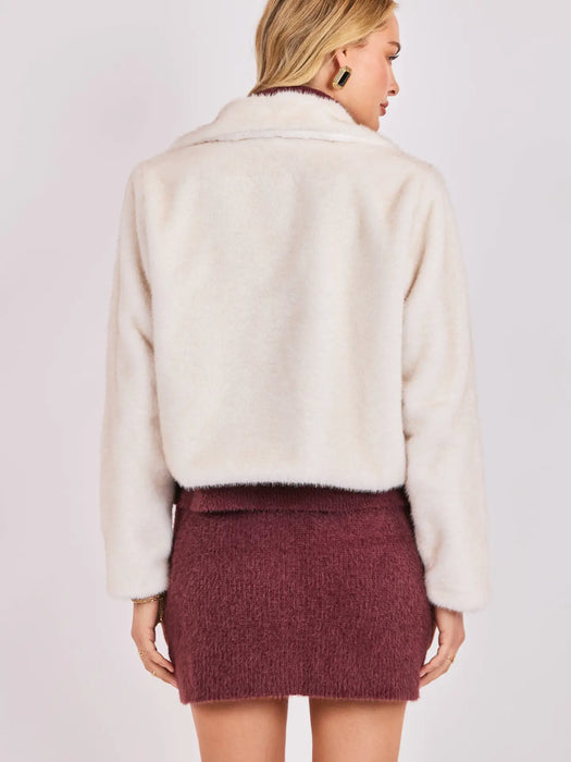 Penelope Short Faux Fur Coat