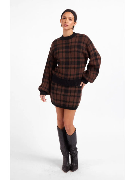 Cameron Plaid Sweater