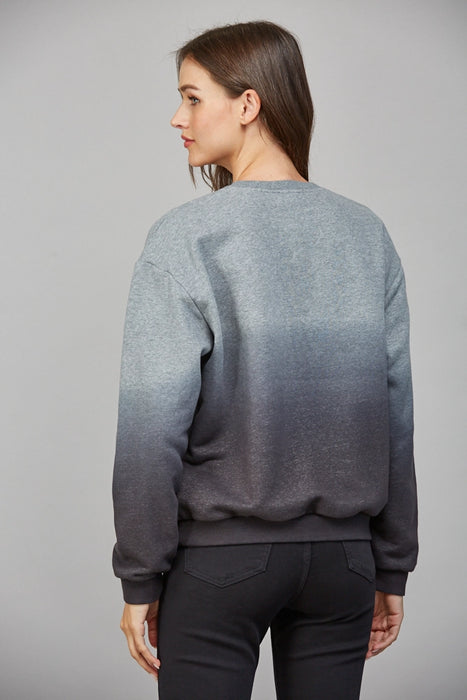 Embellished Bleached Sweatshirt