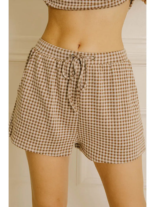 Gingham Short Set
