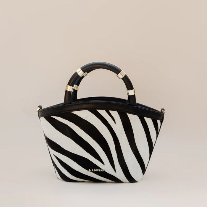 Mini Tote in Zebra