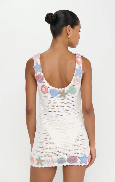 After Sun Coverup - Seashell Crochet