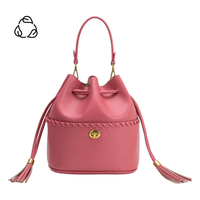 Janae Flamingo Recycled Vegan Top Handle Bag