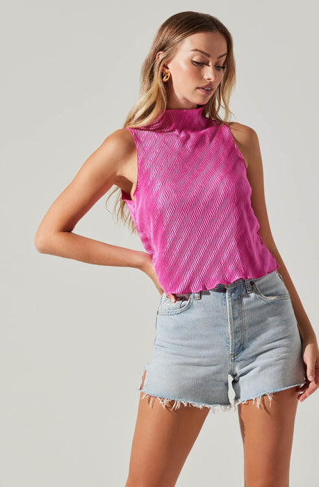 Arte Mock Neck Top