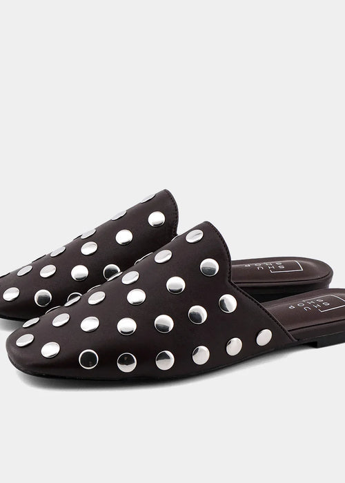 Aretha Studded Mule