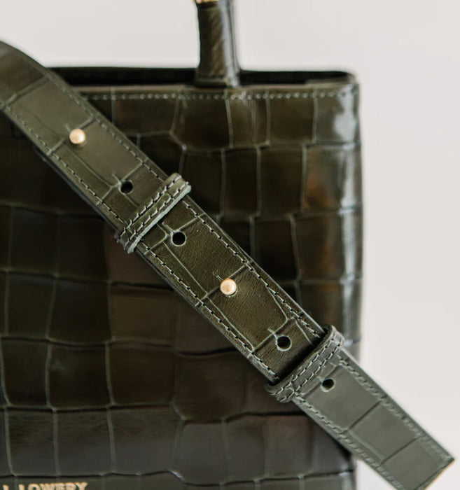 William Tote in Green Croc