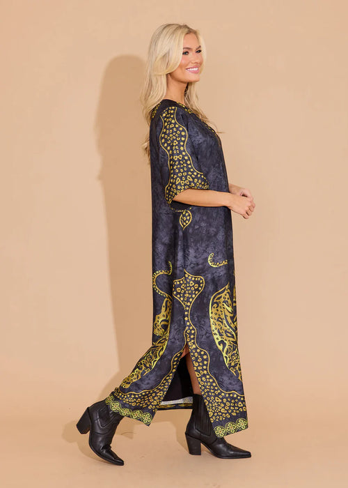 Delaney Dress Pouncing Panther