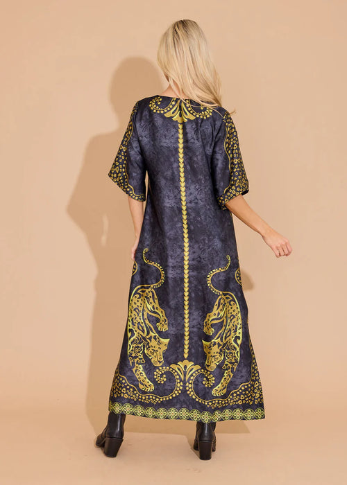 Delaney Dress Pouncing Panther