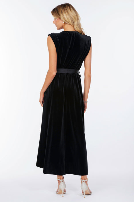 Aeries Velvet Wrap Dress