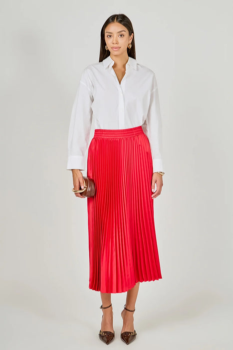 Sunburst Pleated Skirt