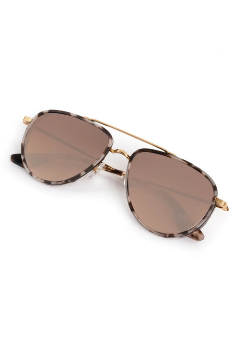 Coleman - 24K Matte Black + Matte Sunday Tortoise Mirrored