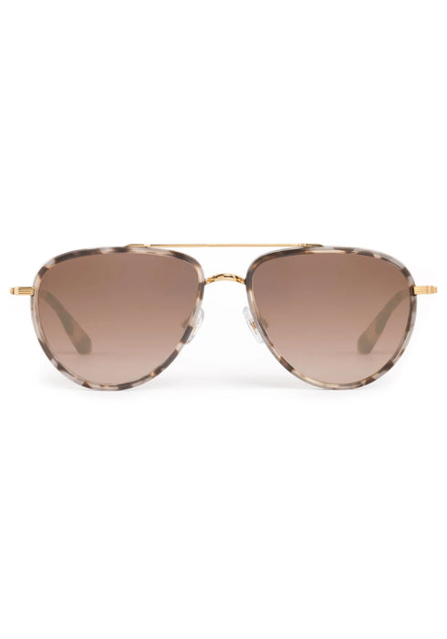 Coleman - 24K Matte Black + Matte Sunday Tortoise Mirrored
