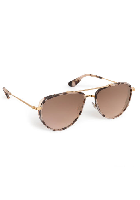 Coleman - 24K Matte Black + Matte Sunday Tortoise Mirrored