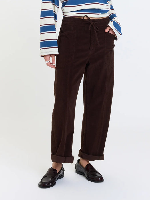 Villa Drawstring Barrel Pant
