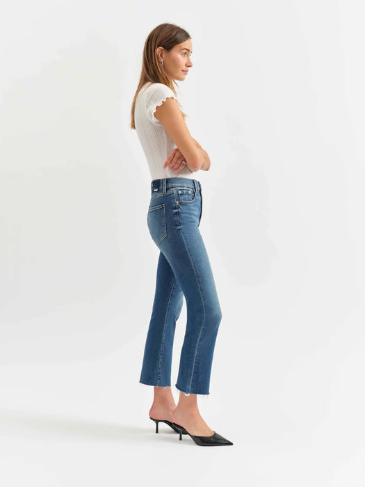 Shy Girl High Rise Crop Flare