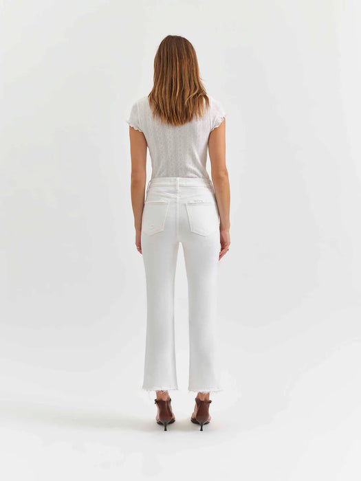 Shy Girl High Rise Crop Flare Lamb Vintage