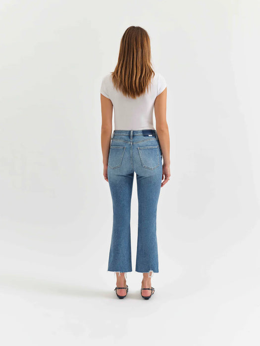 Shy Girl High Rise Crop Flare Vintage